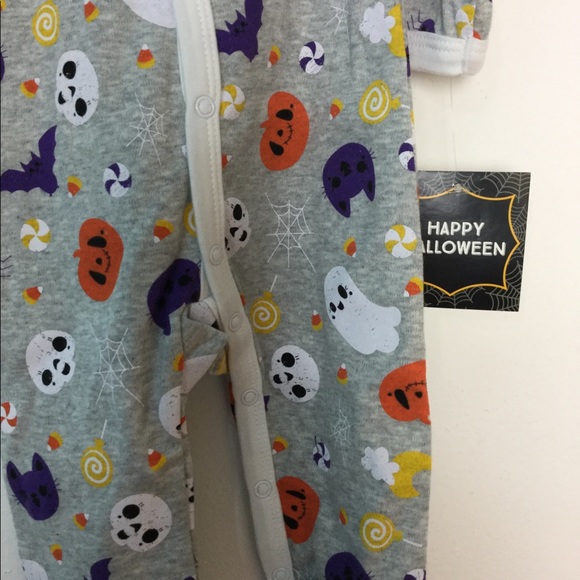 Halloween 6/9 Month Sleep Play Pajama Bib NWT - Picture 5 of 6
